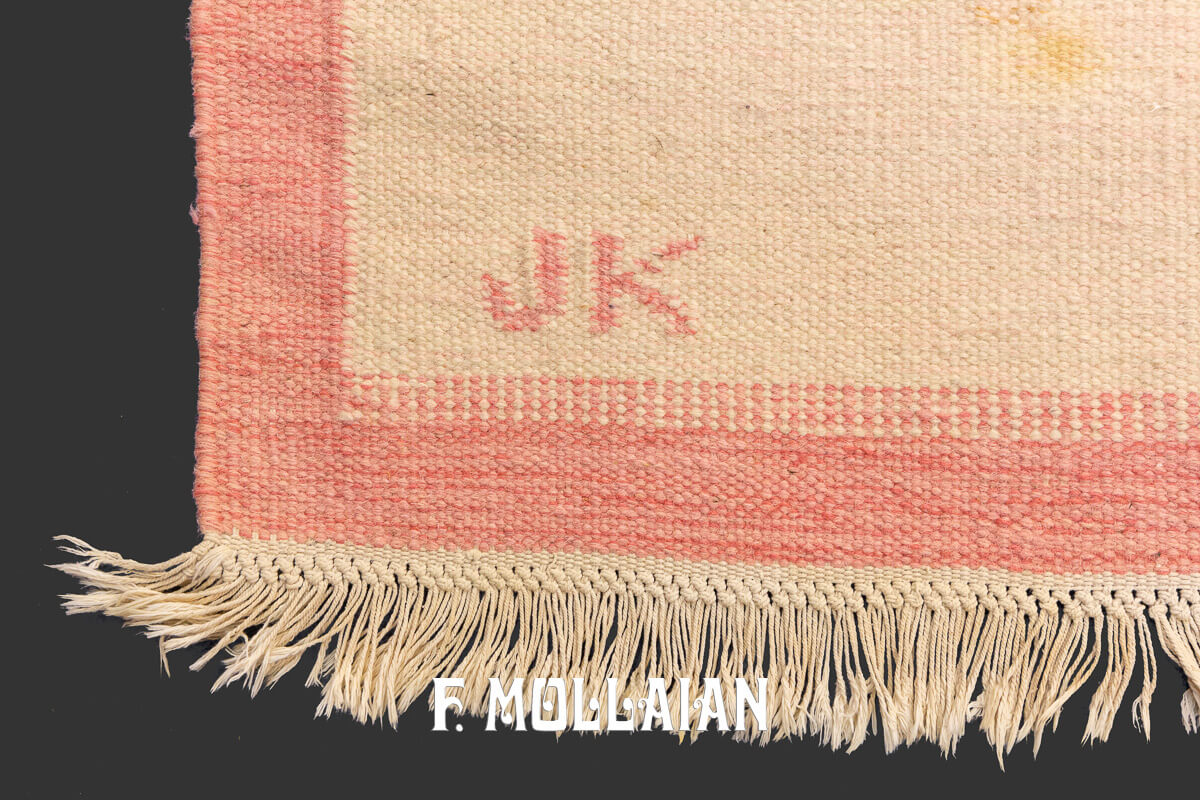 Scandinavian Rug Signed JK n°:726490